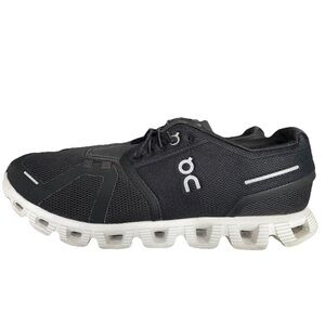 On Cloud Men’s Size US 9 Black White Athletic Running Shoes Swiss Engineering